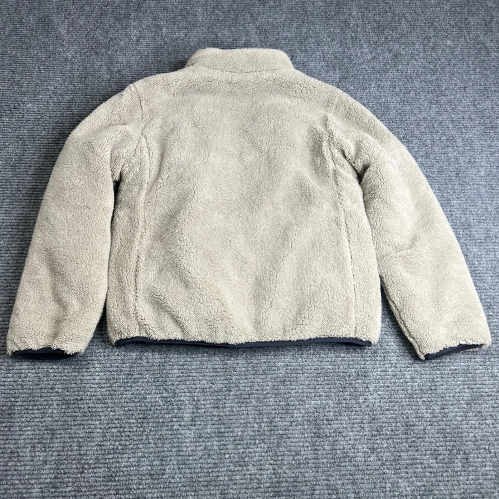 Members Mark Kids Reversible Jacket XL 14/16 Green Tan Sherpa Puffer Zip NWT